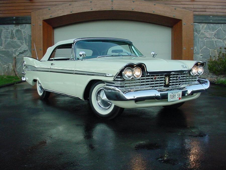  Plymouth Sport Fury Convertible 1959 года  (фото 6 из 7)